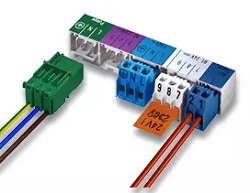 WIECON 8105 Stocko PCB connector various colors ECO-FLEX in screw-type technology RAST 5 standard